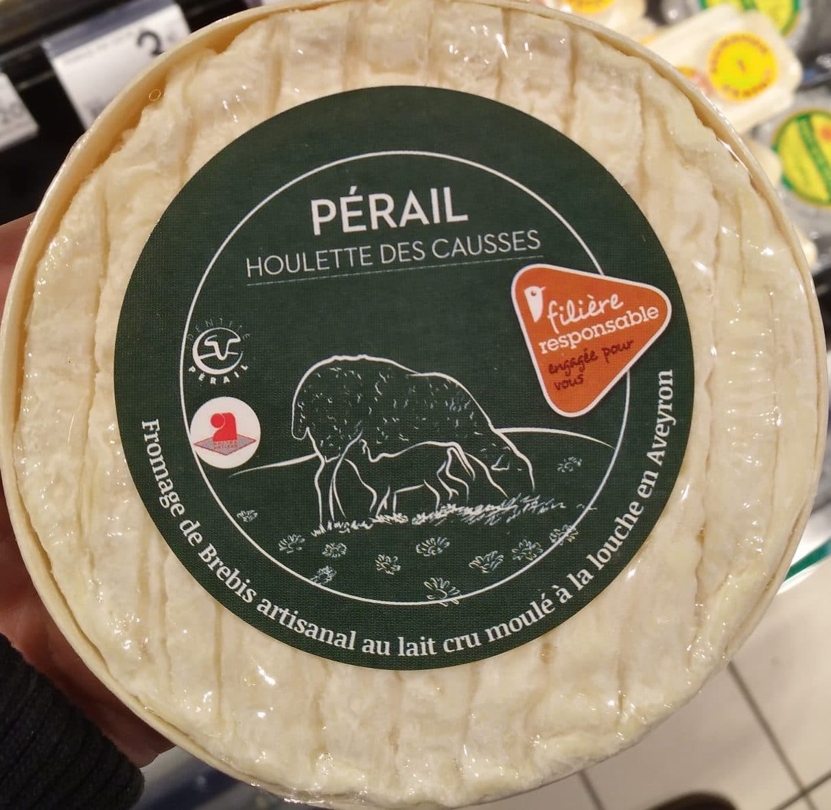 Fromagerie ABCA Pérail Oulette des causses packshot