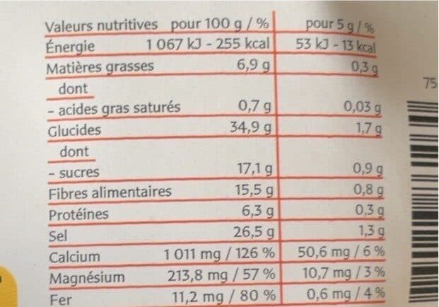 Sol semilla Bouillon Vegetal Caroube packshot