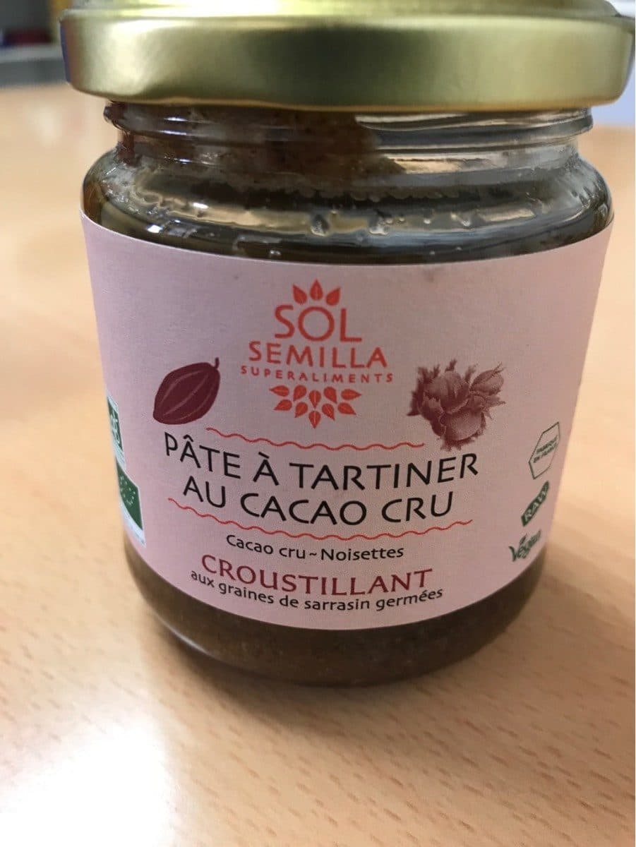 sol semilla Pâte à tartiner au cacao cru packshot
