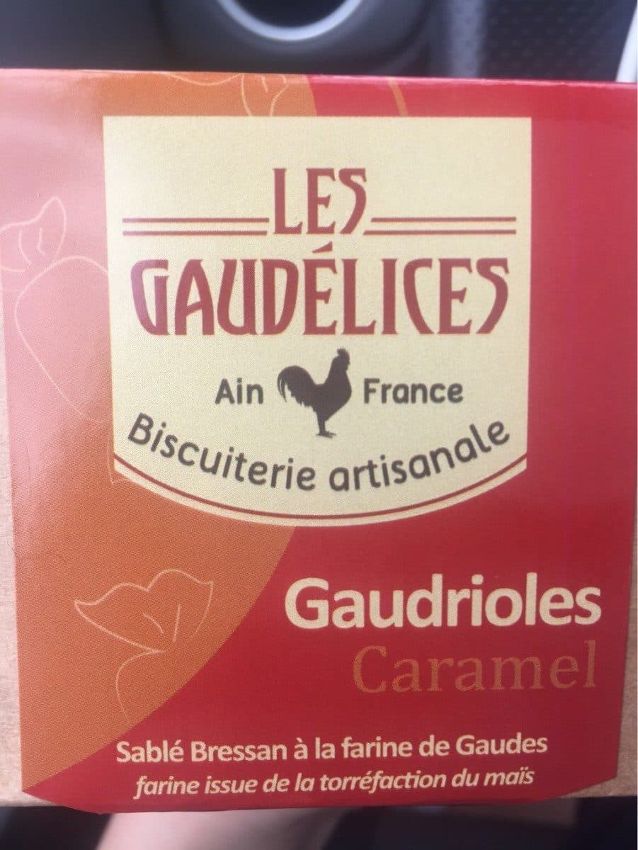 Les Gaudélices Gaudrioles Caramel packshot