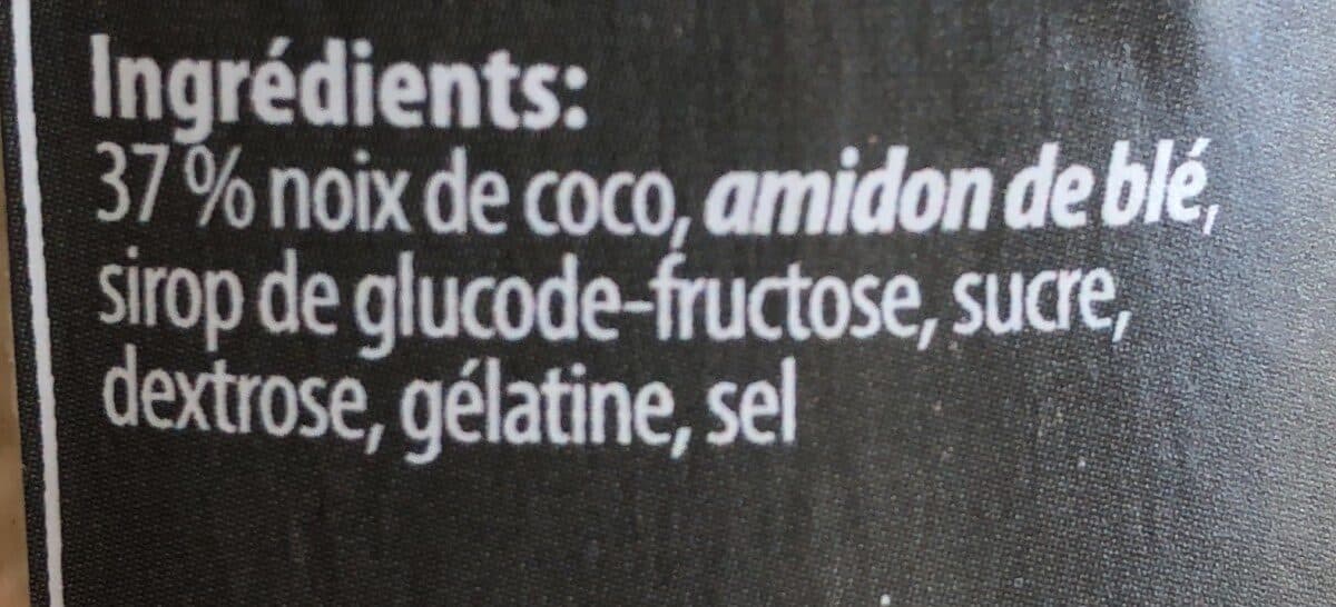 Open Food Facts Fruits Moelleux Séchés Noix De Coco packshot