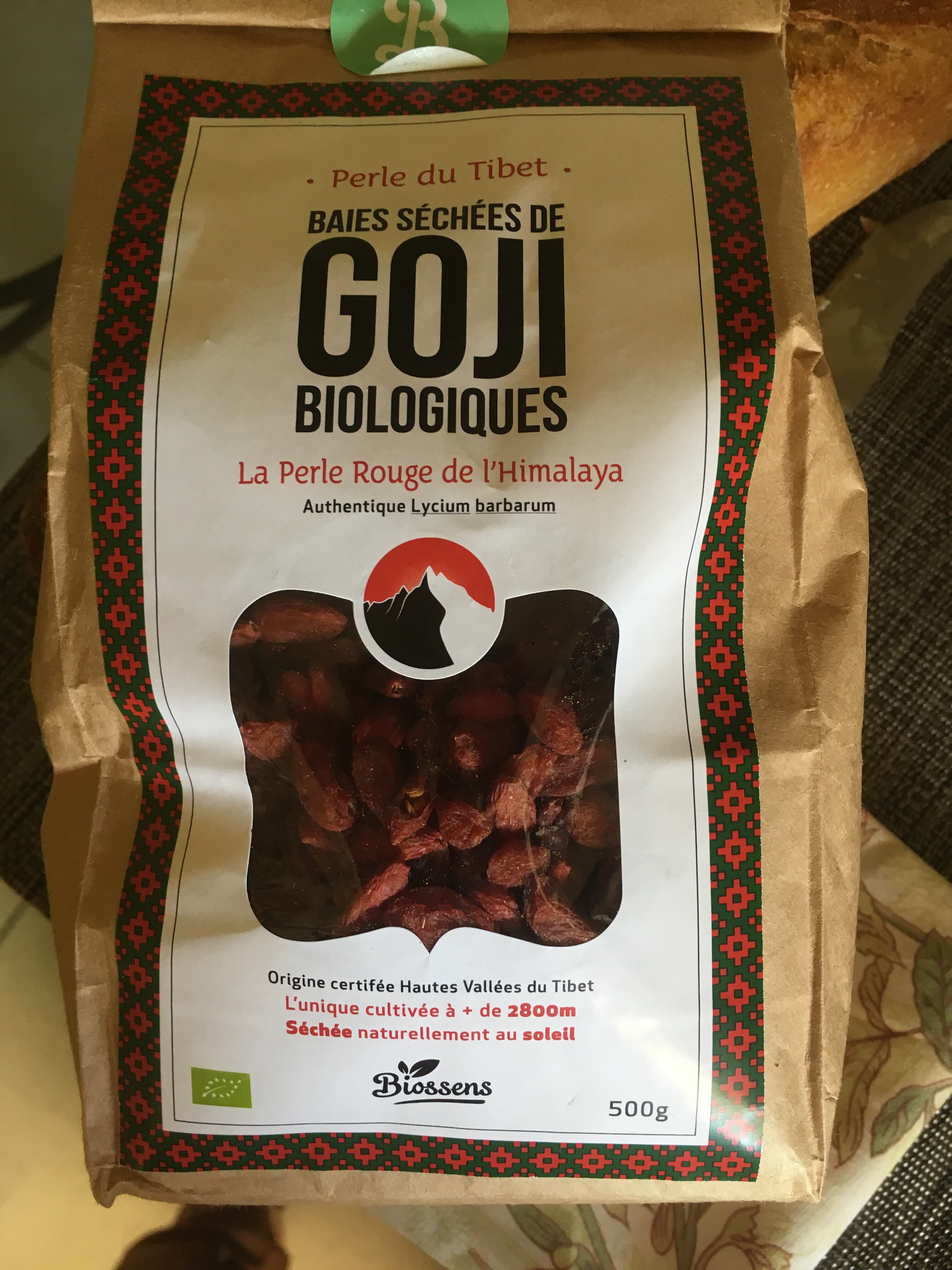Biossens Baies de goji du tibet packshot
