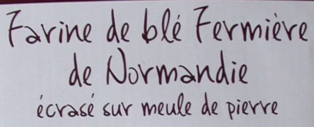Clos de la Mare Farine de blé Fermière de Normandie packshot