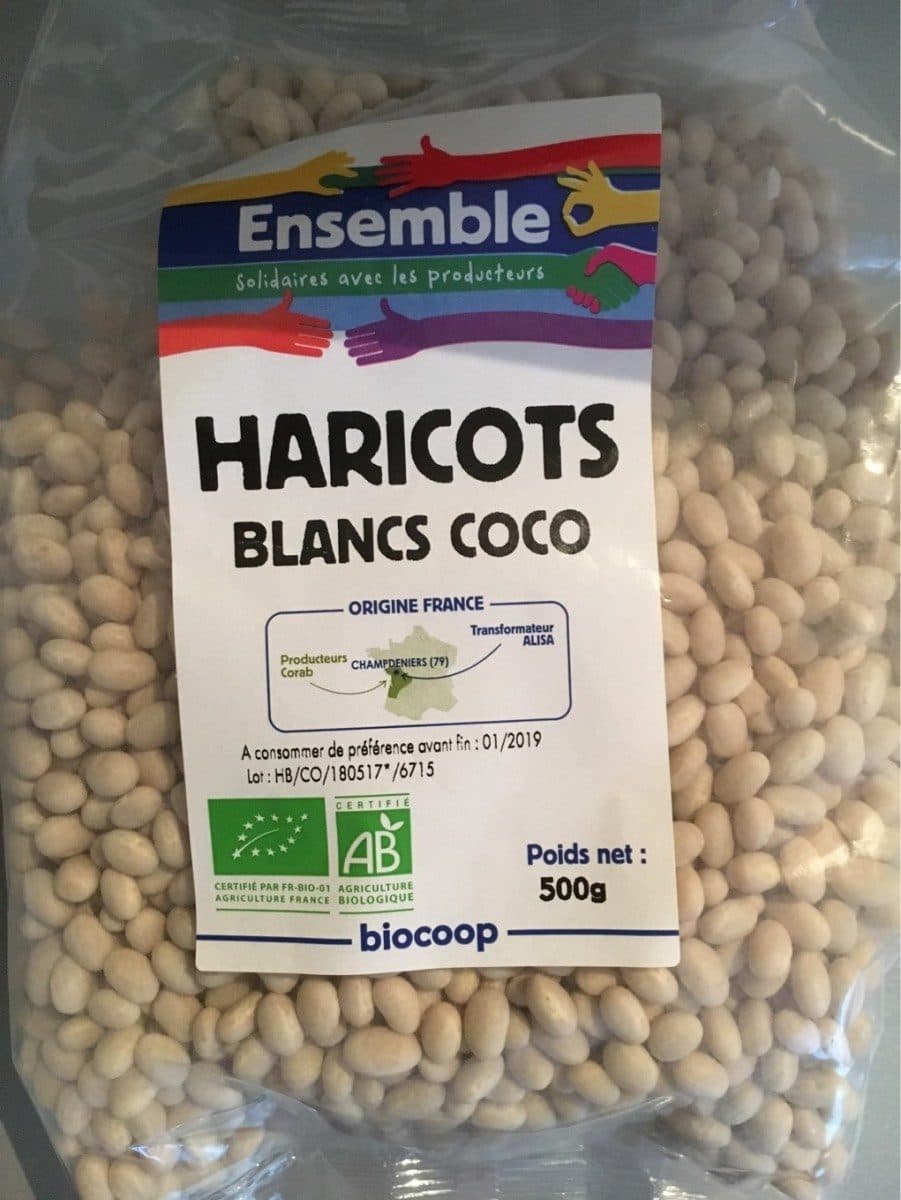 Biocoop Haricots blanc coco packshot
