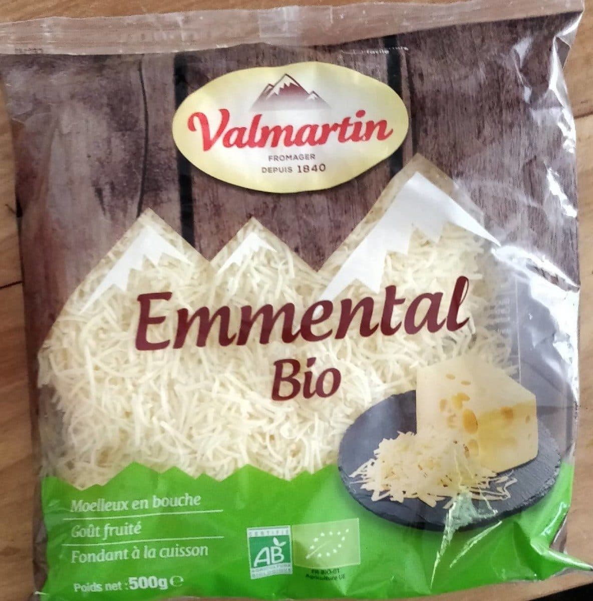 Valmartin Emmental bio packshot