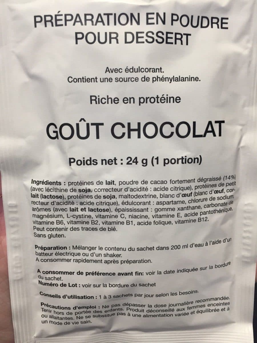 Open Food Facts Preparation en poudre pour dessert packshot