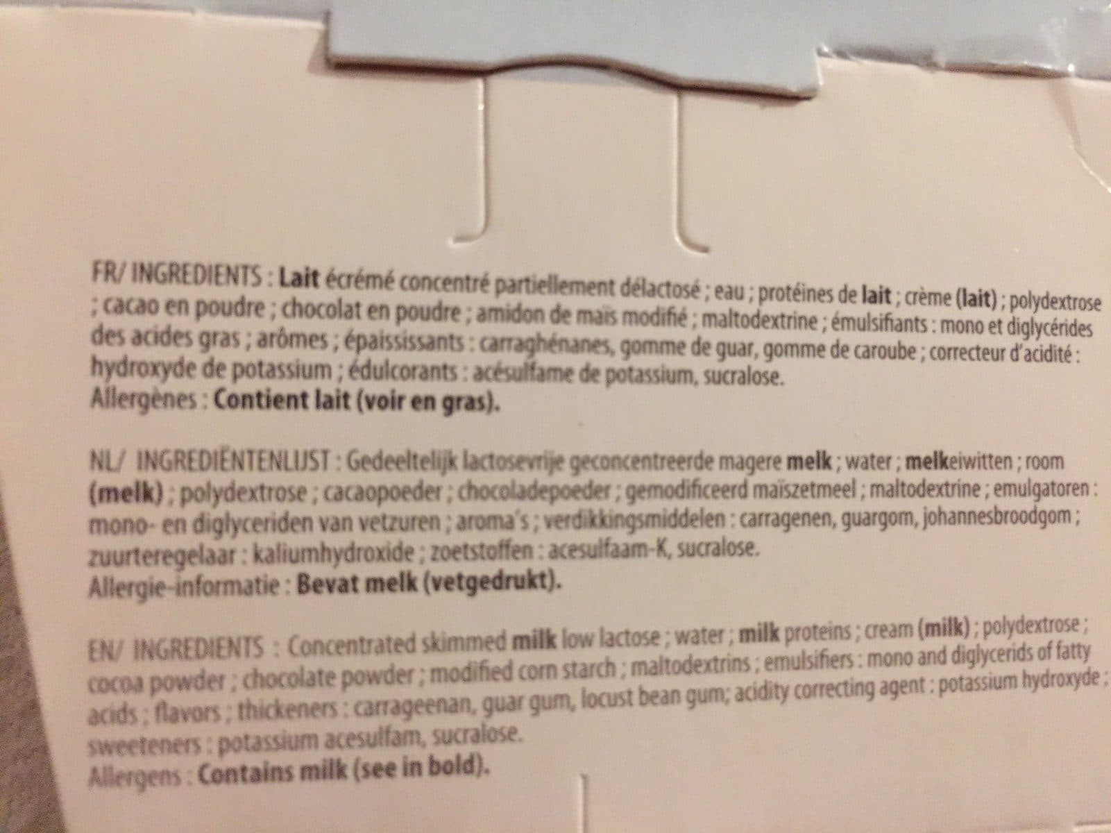 Open Food Facts Creme dessert chocolat packshot
