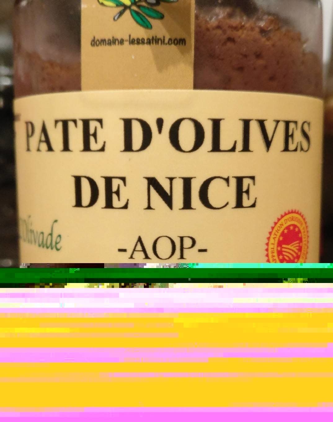 L'olivade Pate d'olive de nice packshot