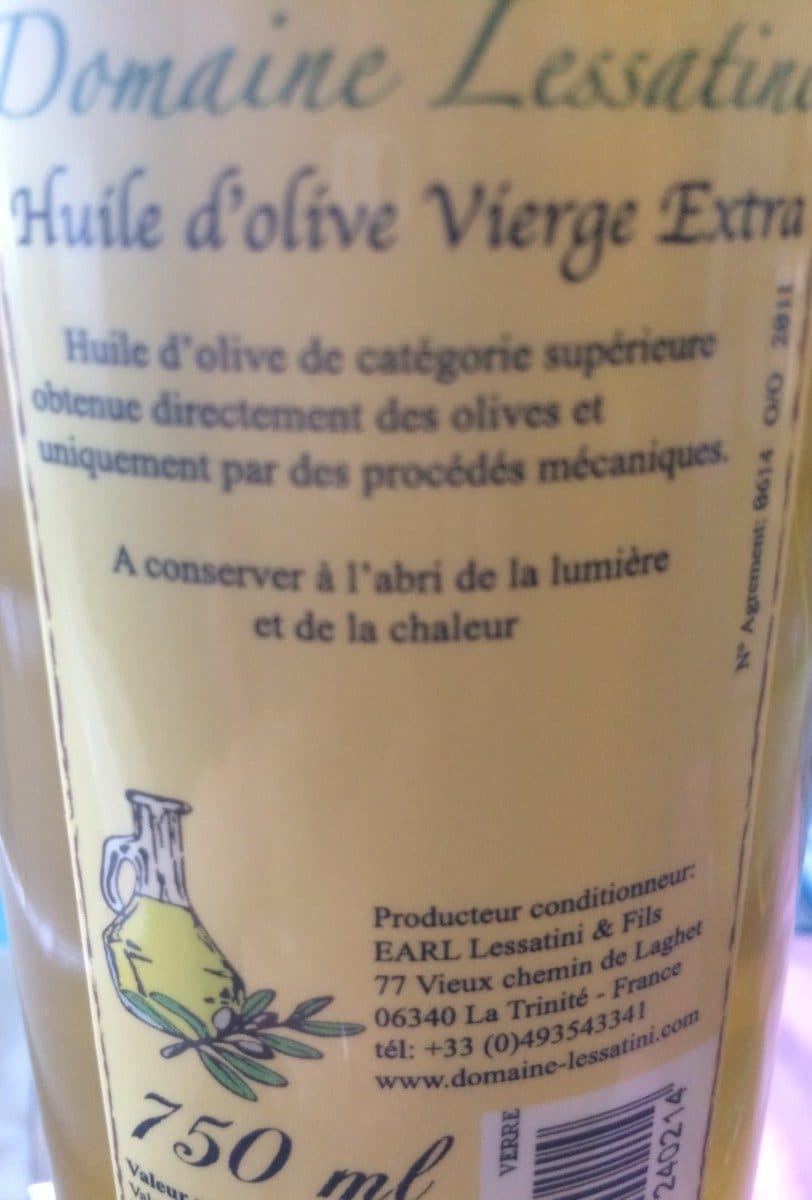 Open Food Facts Huile d'olive packshot
