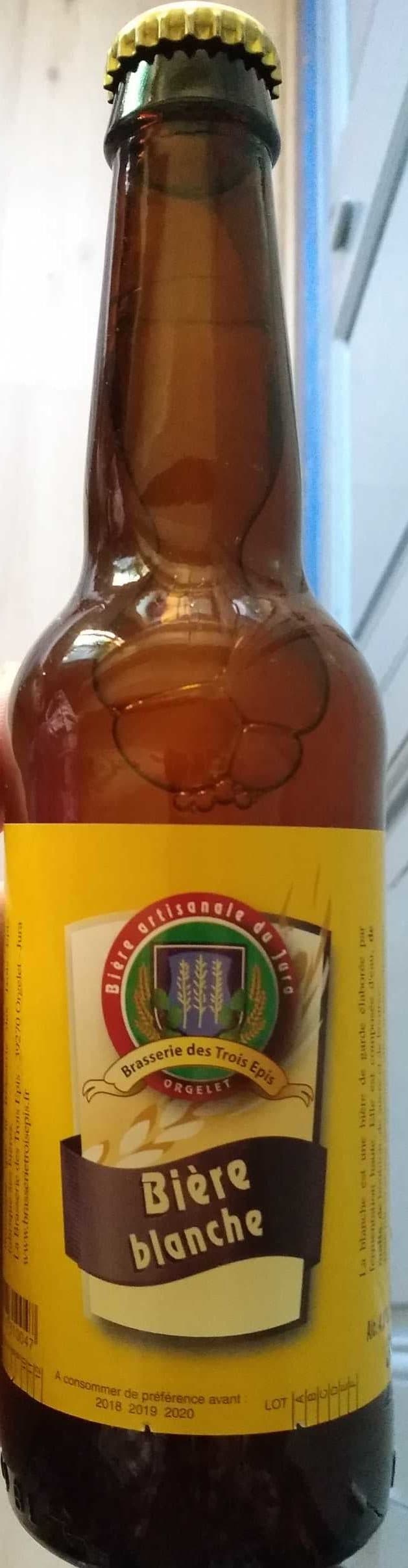 Brasserie des Trois Épis Bière blanche packshot