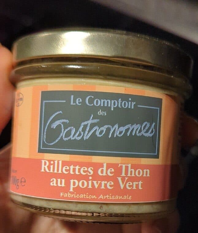 Le Compoir Des Gastronomes Rillettes de thon au poivre vert packshot