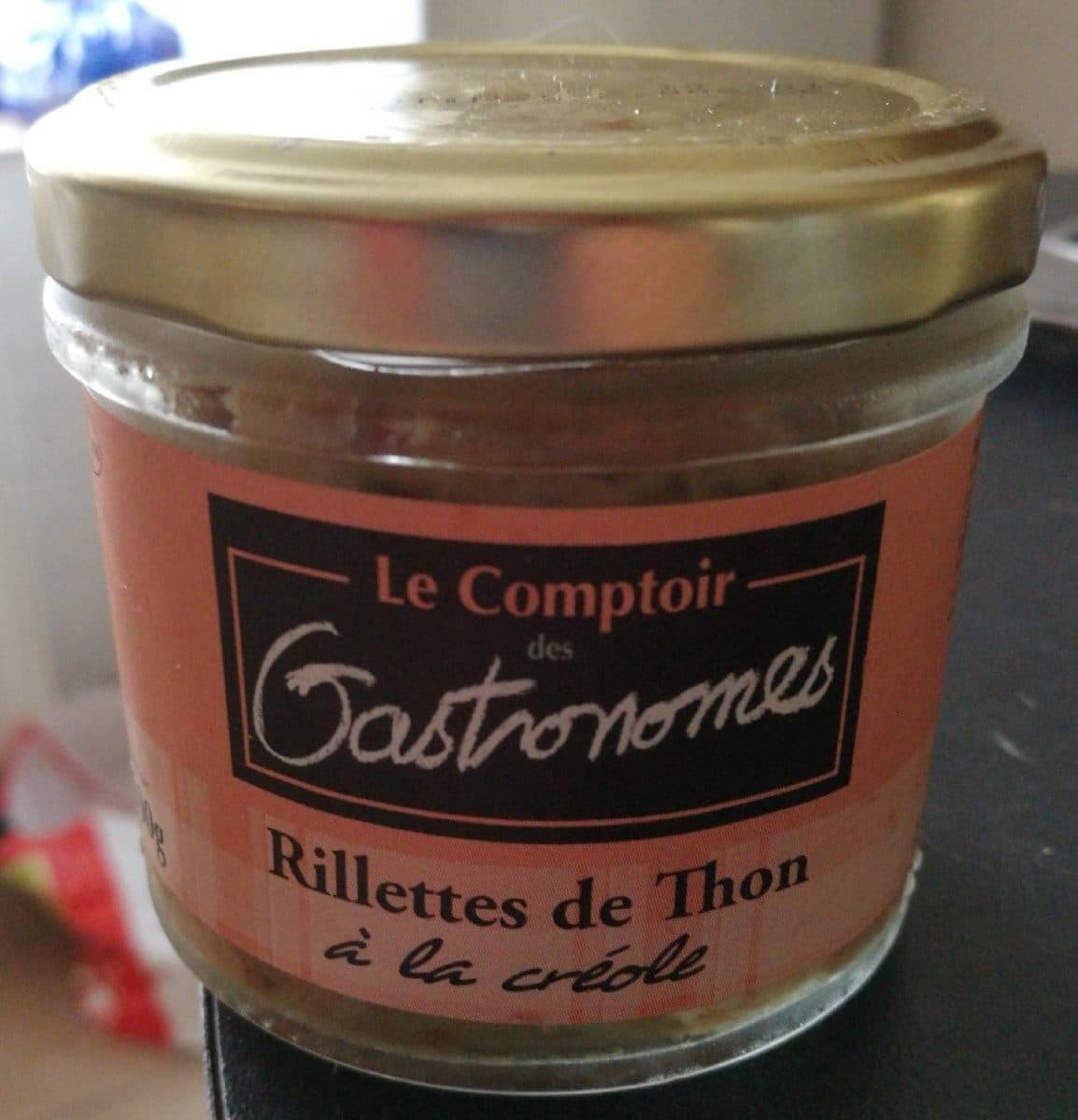 Le Comptoir des Gastronomes Rillettes de thon à la créole packshot