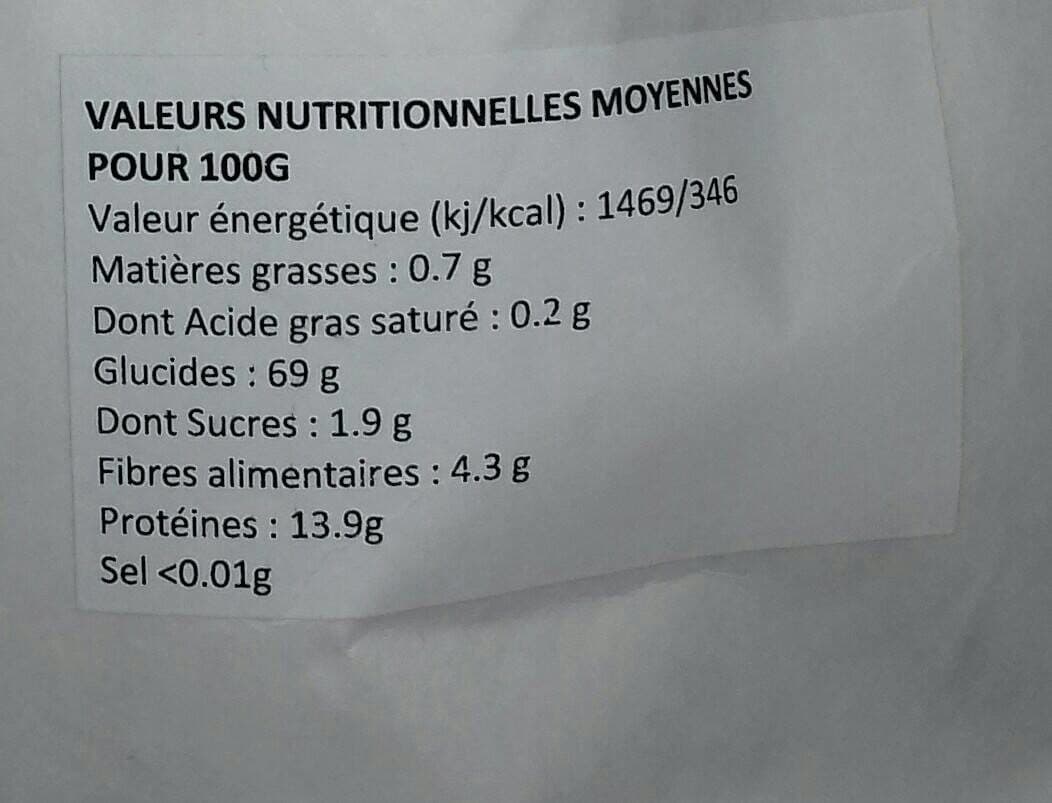 Minoterie Chabert Farine pâtissière spécial pogne type 45 packshot