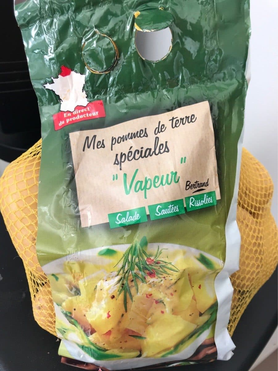 Open Food Facts Pomme de terre speciales vapeur packshot