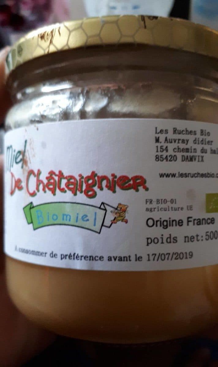 Open Food Facts Miel chataignier packshot