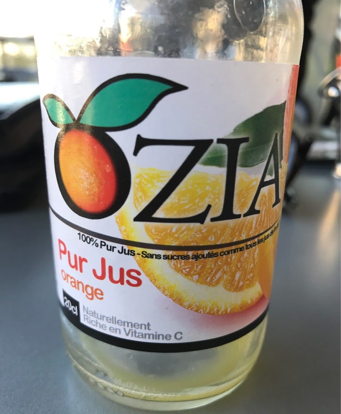 Ozia Jus d'orange packshot