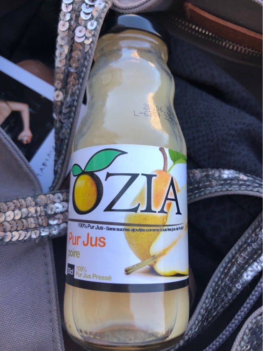 Open Food Facts Ozia pur jus poire packshot