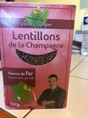 Jolie Campagne Lentillons de la champagne packshot