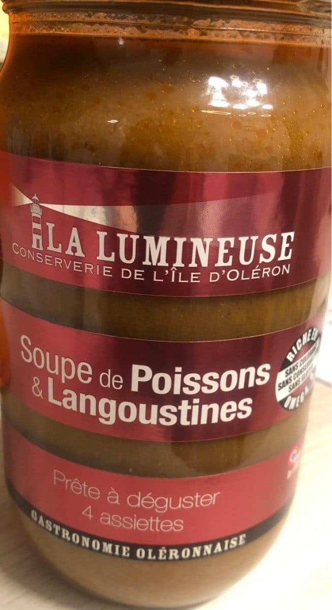 Open Food Facts Soupe de Poissons et langoustines packshot