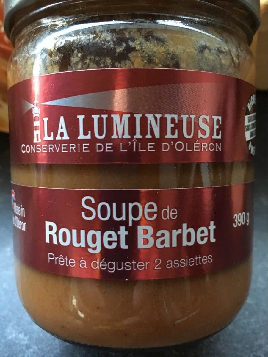 Open Food Facts Soupe de rouget barbet packshot