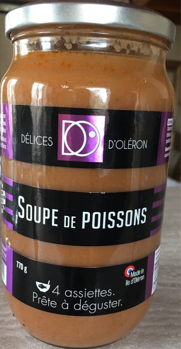 Open Food Facts Soupe de poissons packshot