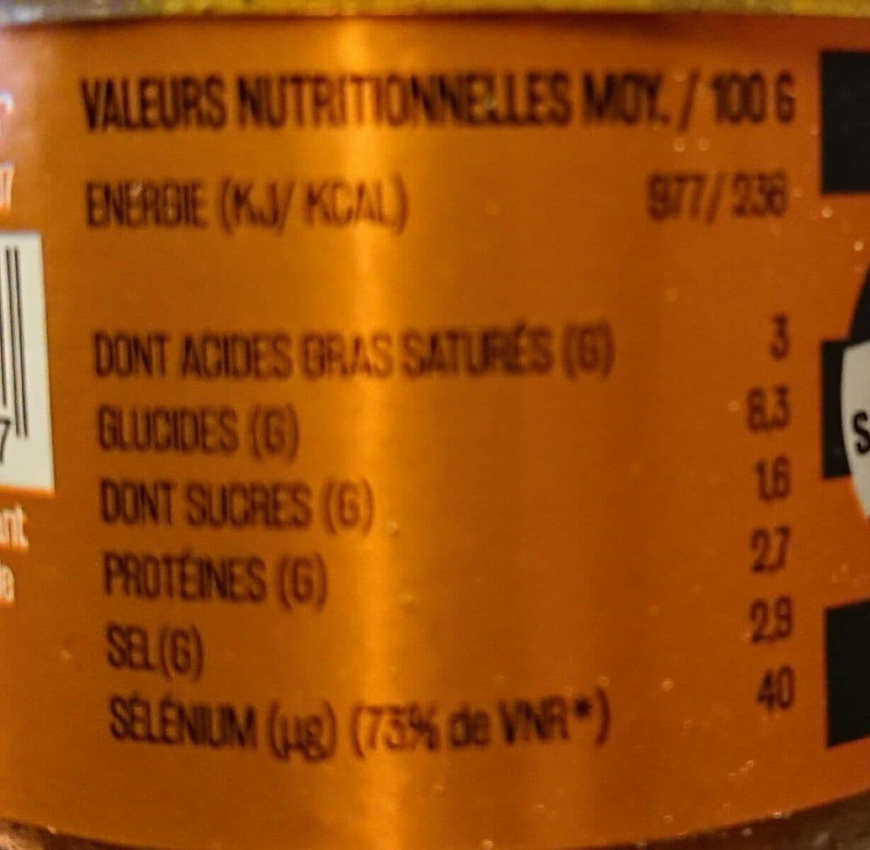 Open Food Facts Rouille pour soupe de poisson packshot
