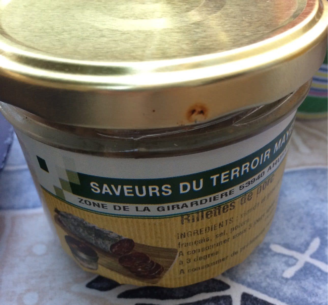 Open Food Facts Rillettes de porc packshot