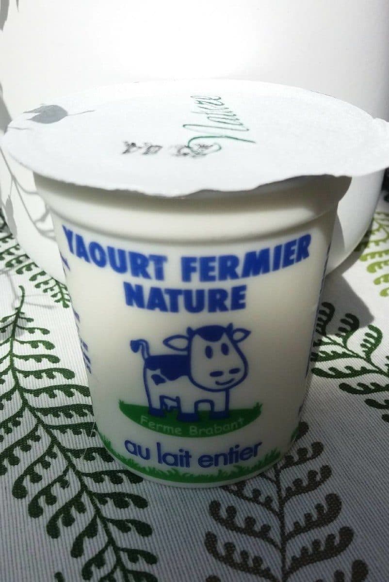 Open Food Facts Yaourt fermier nature packshot