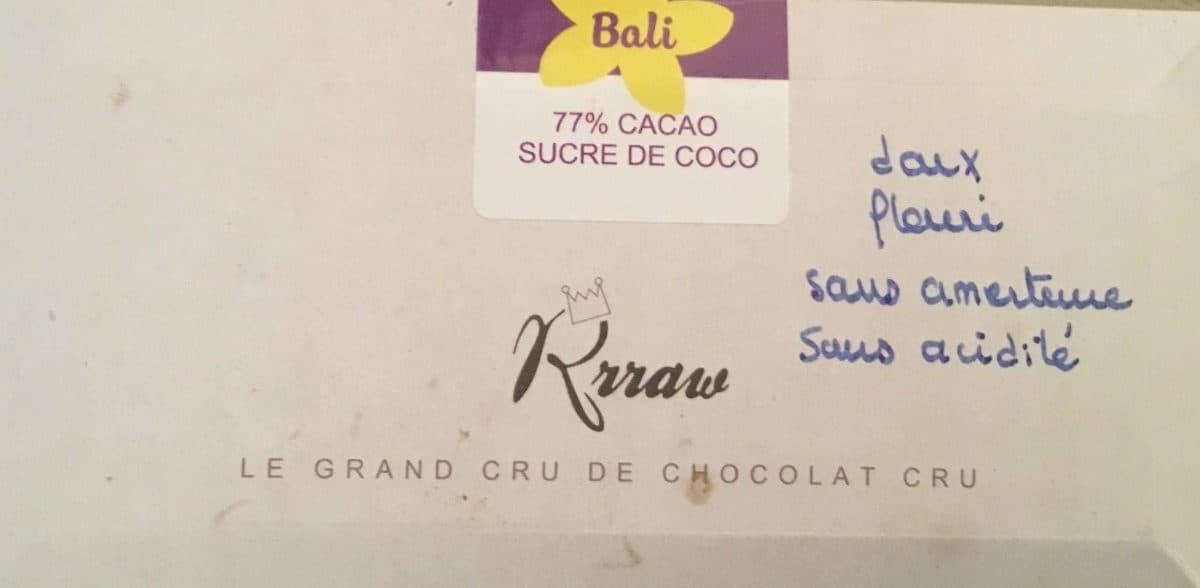 Open Food Facts Epicerie / Epicerie Sucrée / Chocolat Bio packshot
