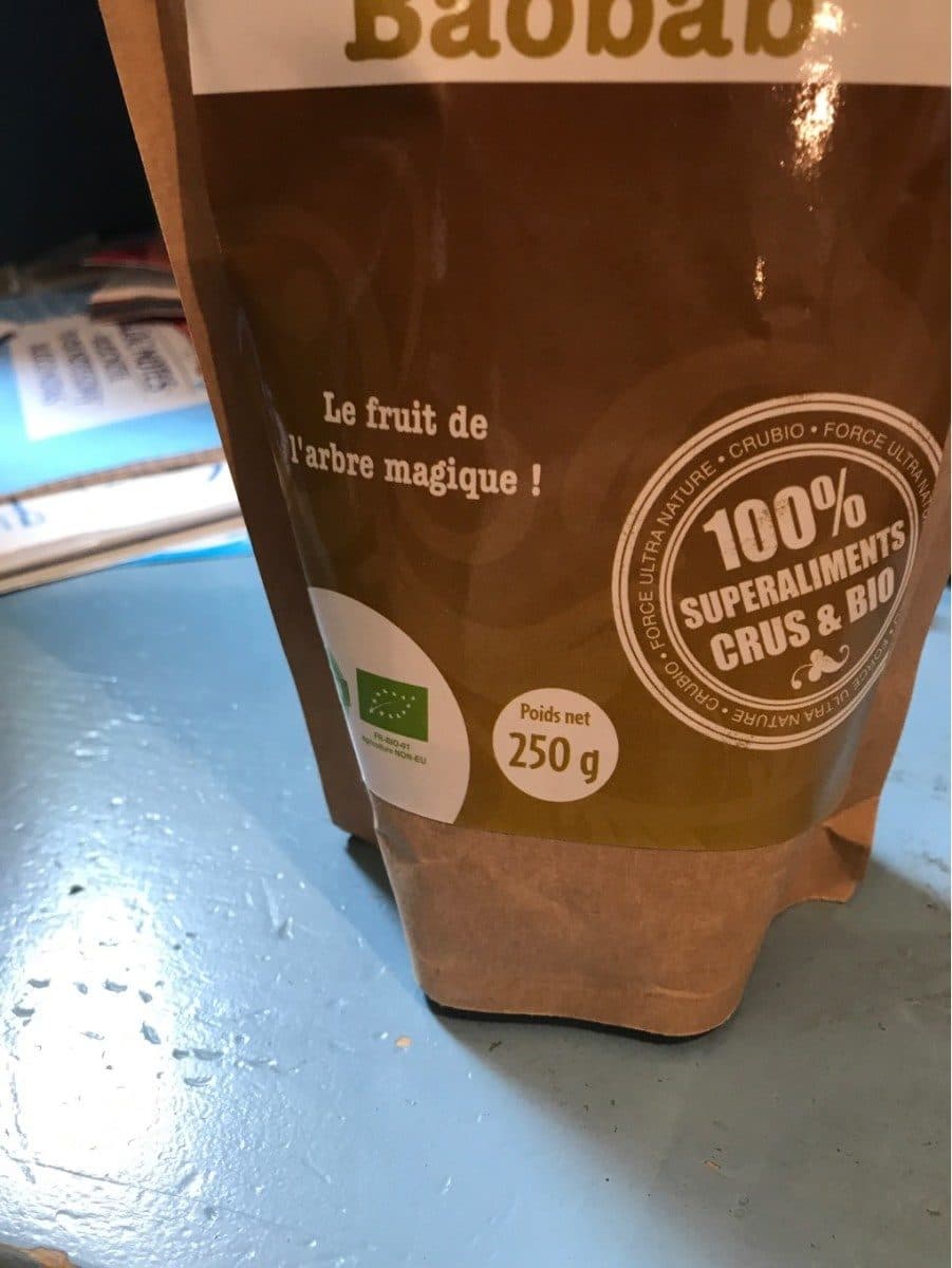 Open Food Facts Pulpe de fruit du baobab packshot