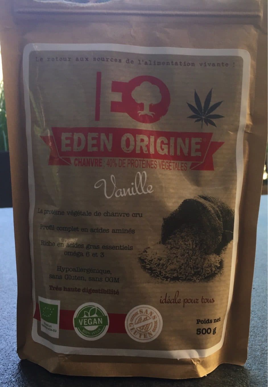 Eden Protéine de chanvre packshot