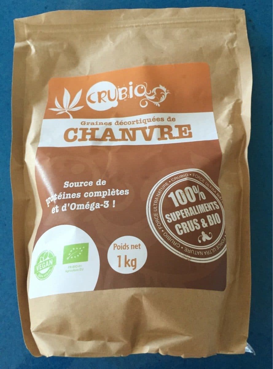Open Food Facts Graines de chanvre decortiquees packshot