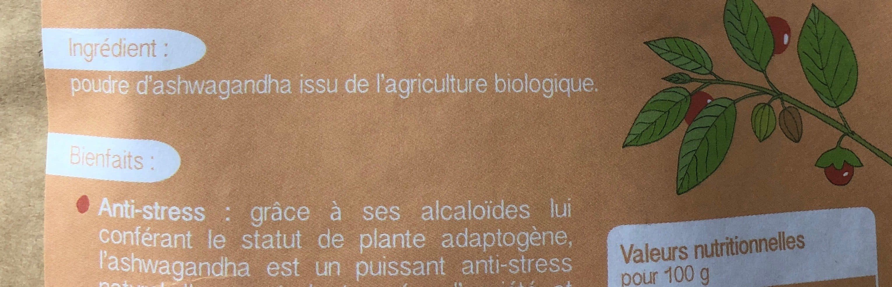 Open Food Facts Ashwagandha packshot