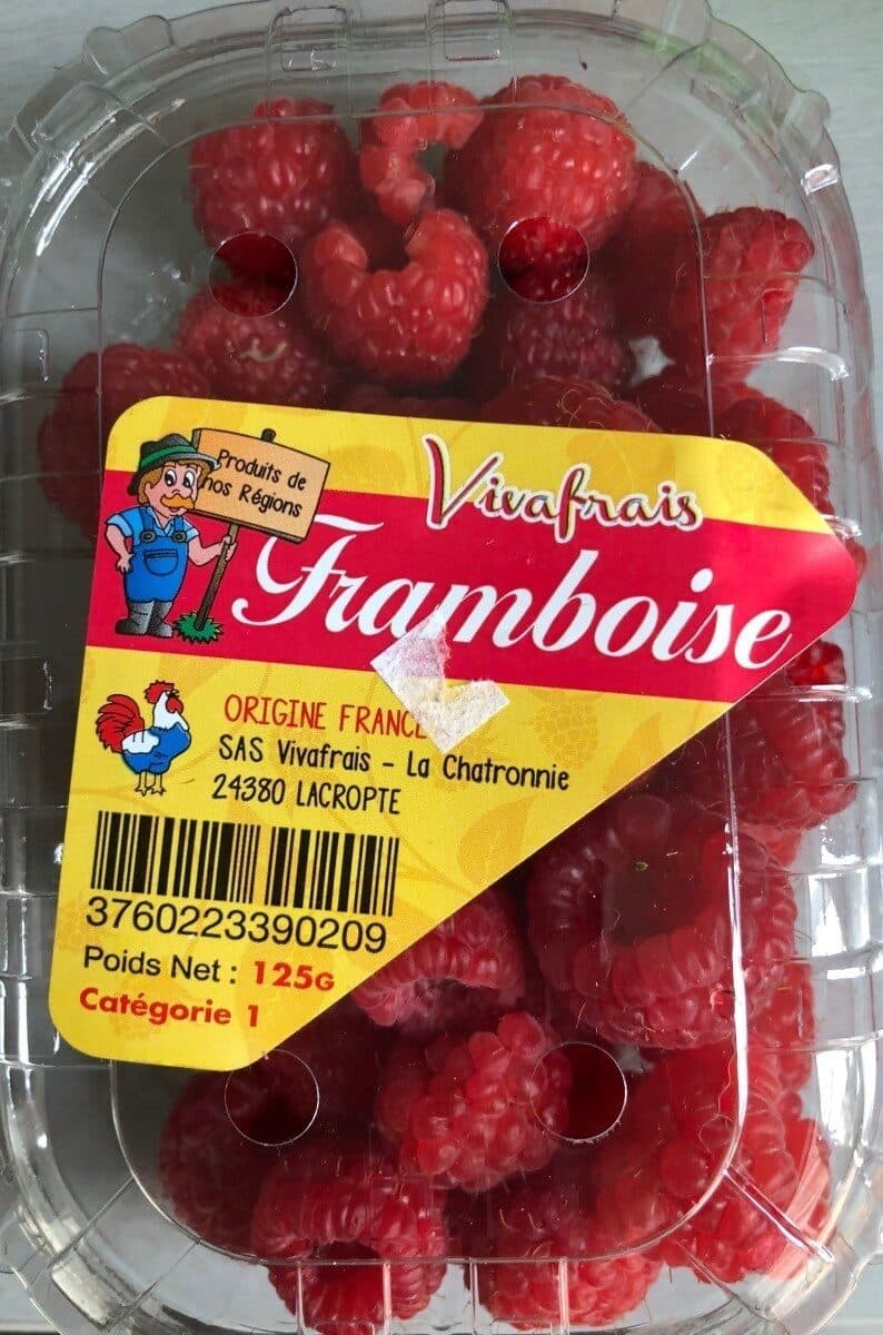 Open Food Facts Framboises packshot