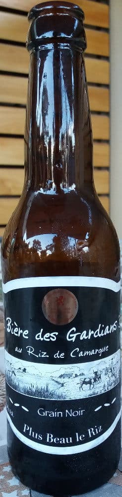 Plus Beau le Riz Bière des Gardians - Grain Noir packshot