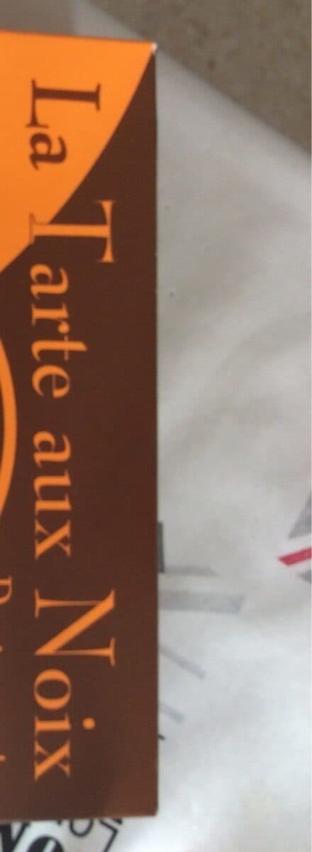 Open Food Facts Tarte aux noix packshot
