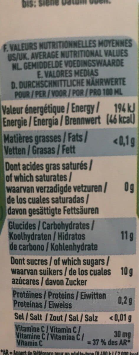 Les Fées bio Pur jus d'orange Bio packshot