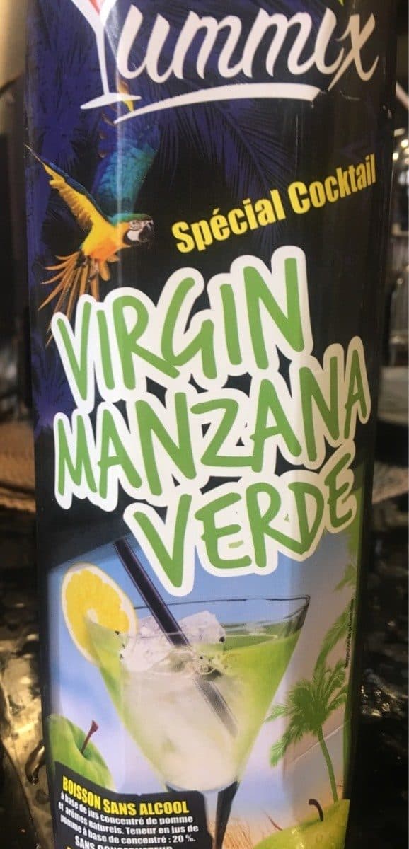 Open Food Facts Virgin manzana verde packshot