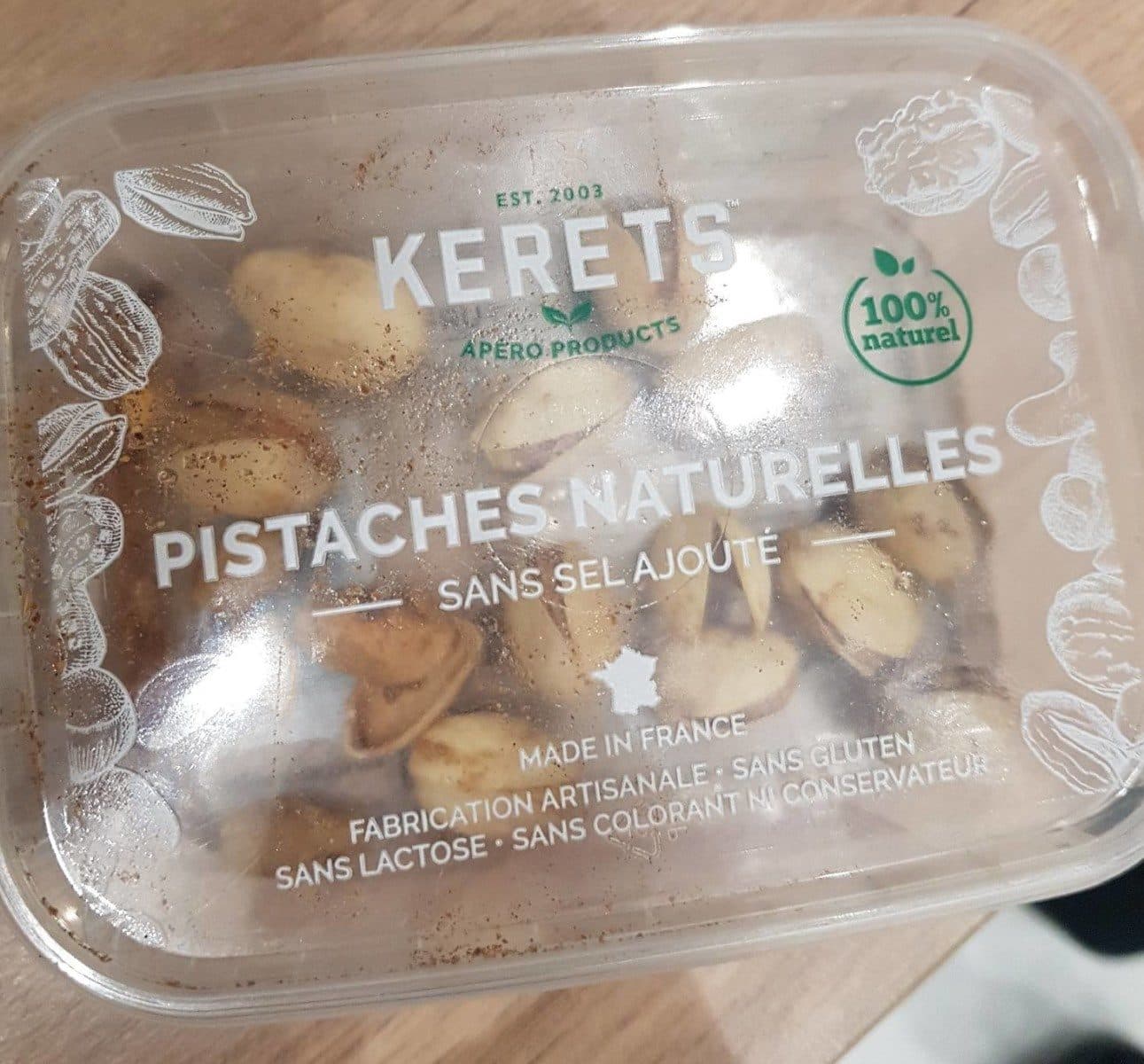 Kerets Pistaches naturelles packshot