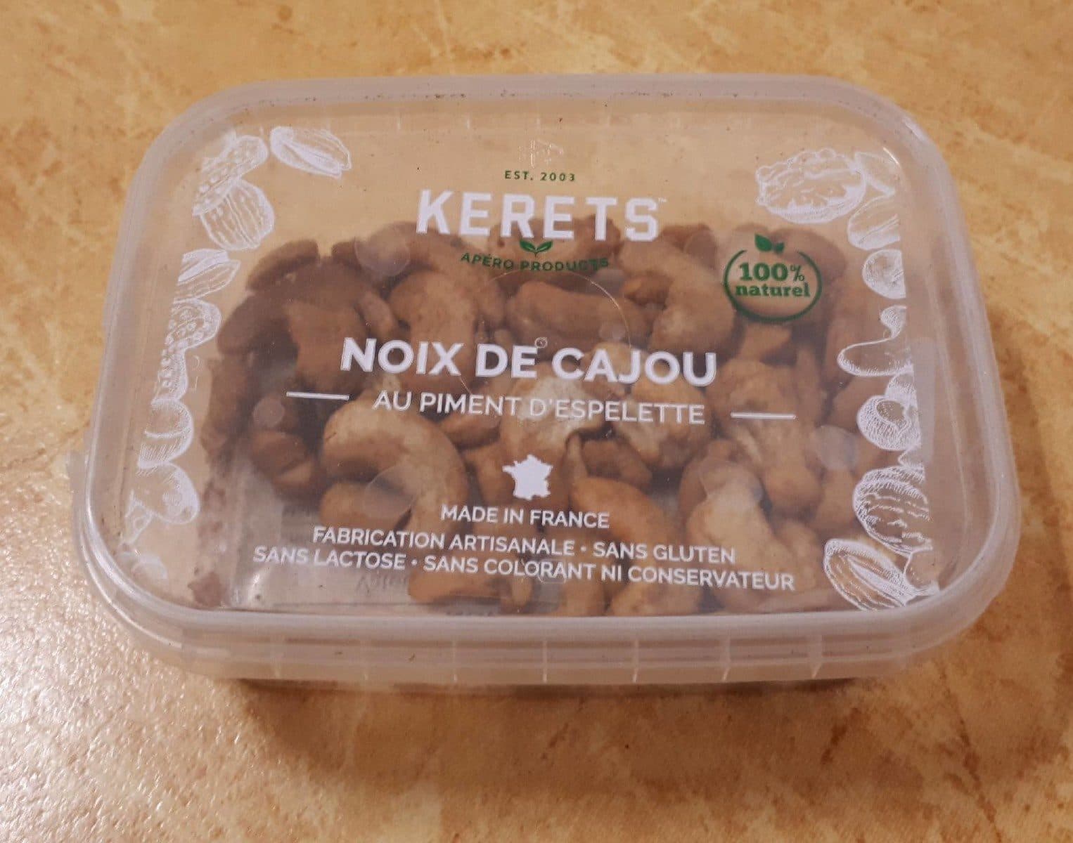 Kerets Noix de cajou au piment d'espelette packshot