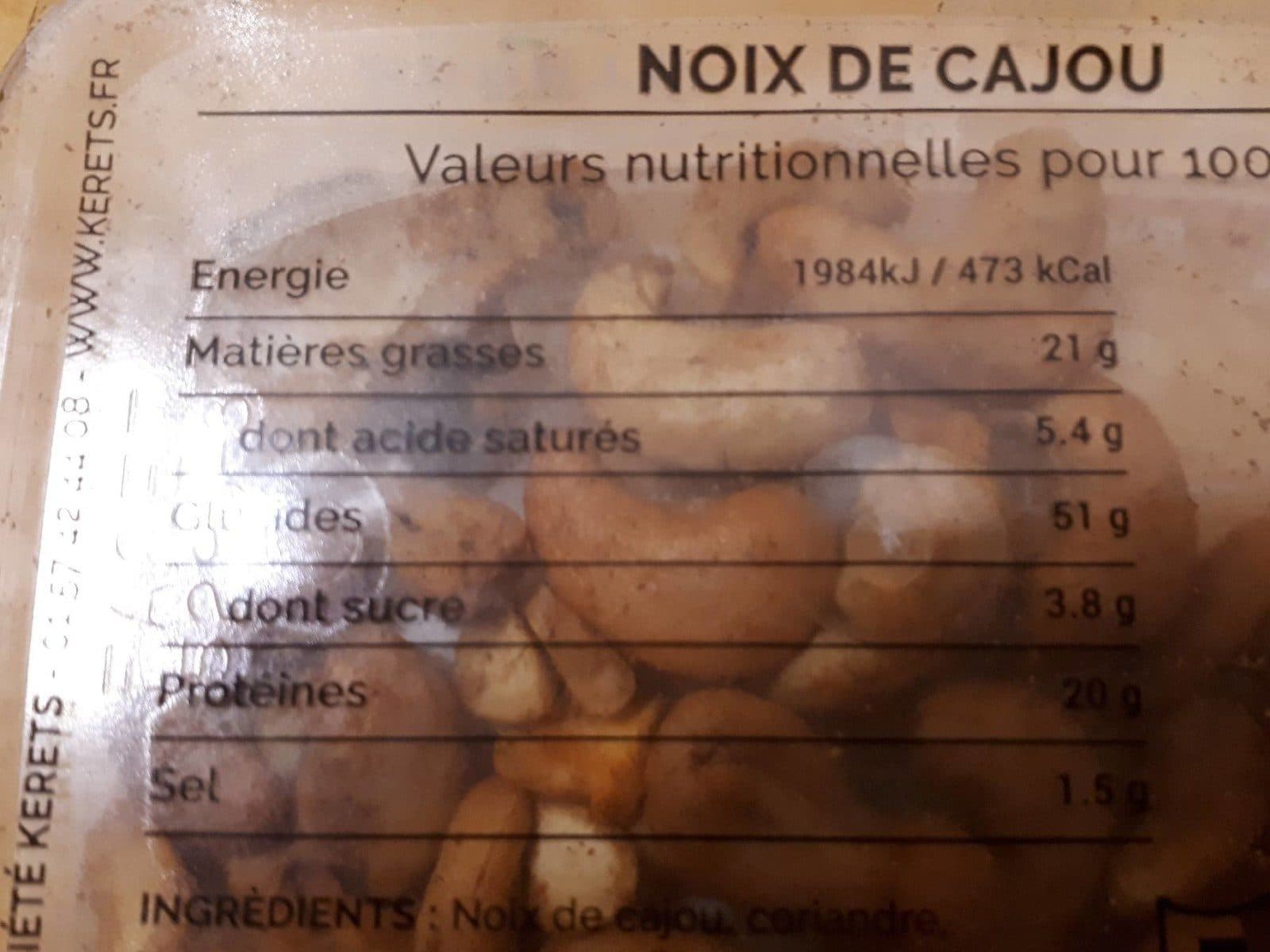 Kerets Noix de cajou au piment d'espelette packshot