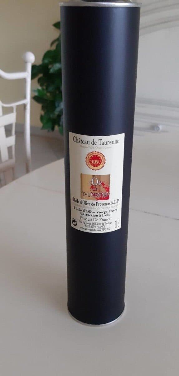 Château de Taurenne Huile d'olive L'Or de Taurenne packshot