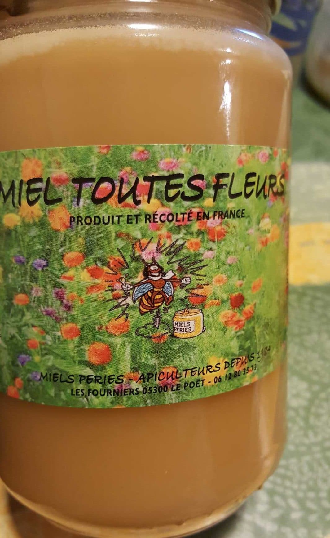 Miels Peries Miel Toutes Fleurs packshot
