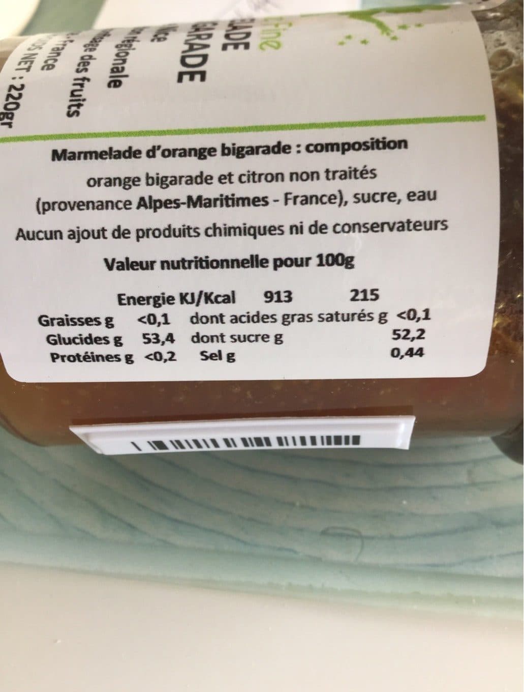 Tante Fine Marmelade orange bigarade packshot