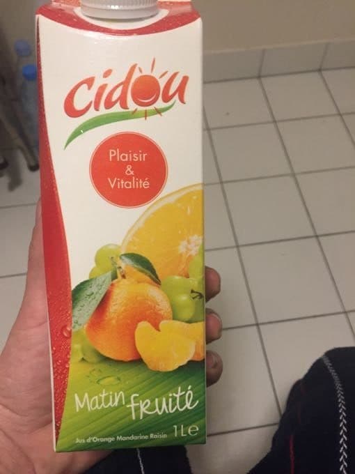 Cidou Matin Fruité packshot