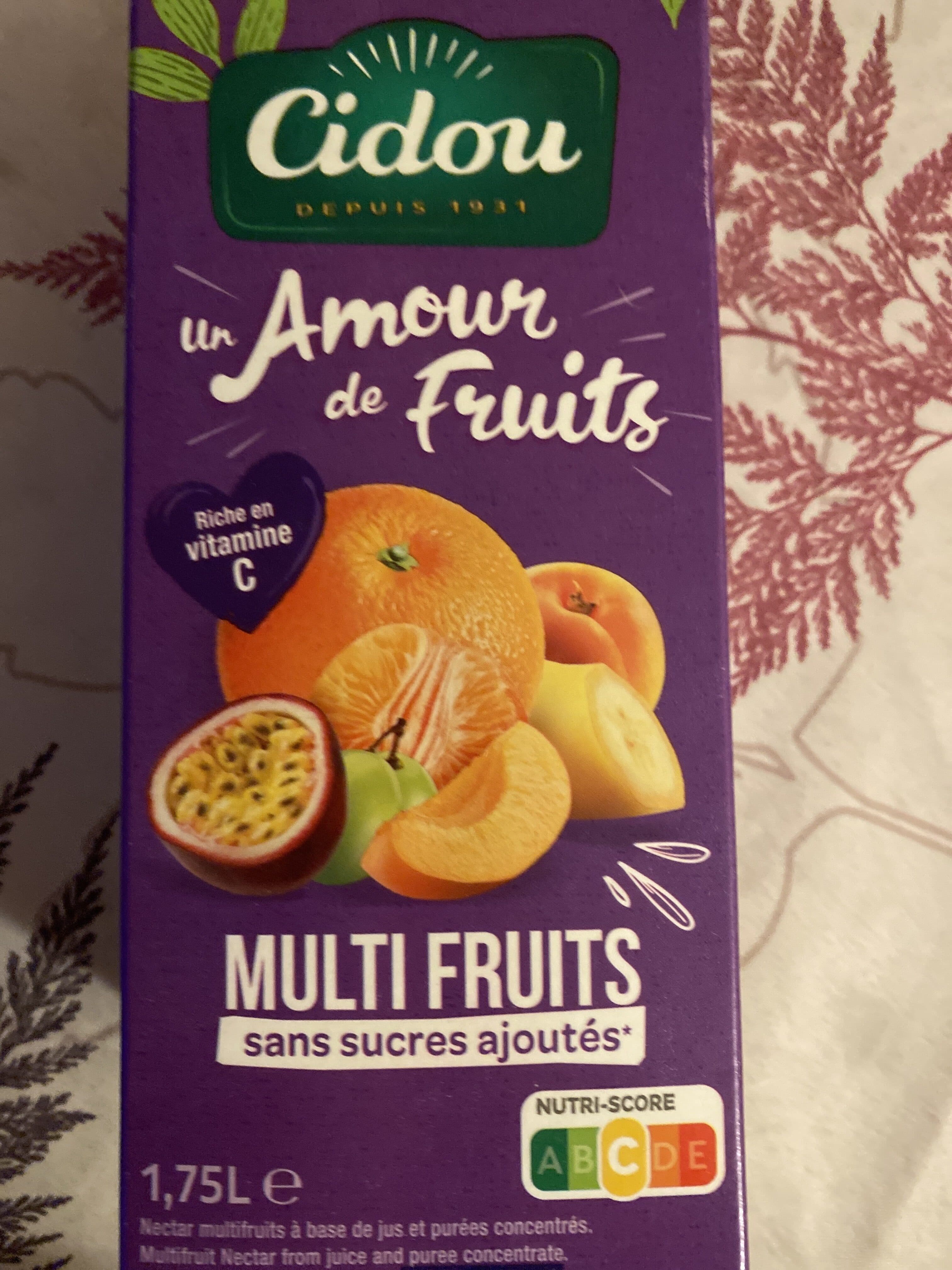 Cidou Multifruits packshot