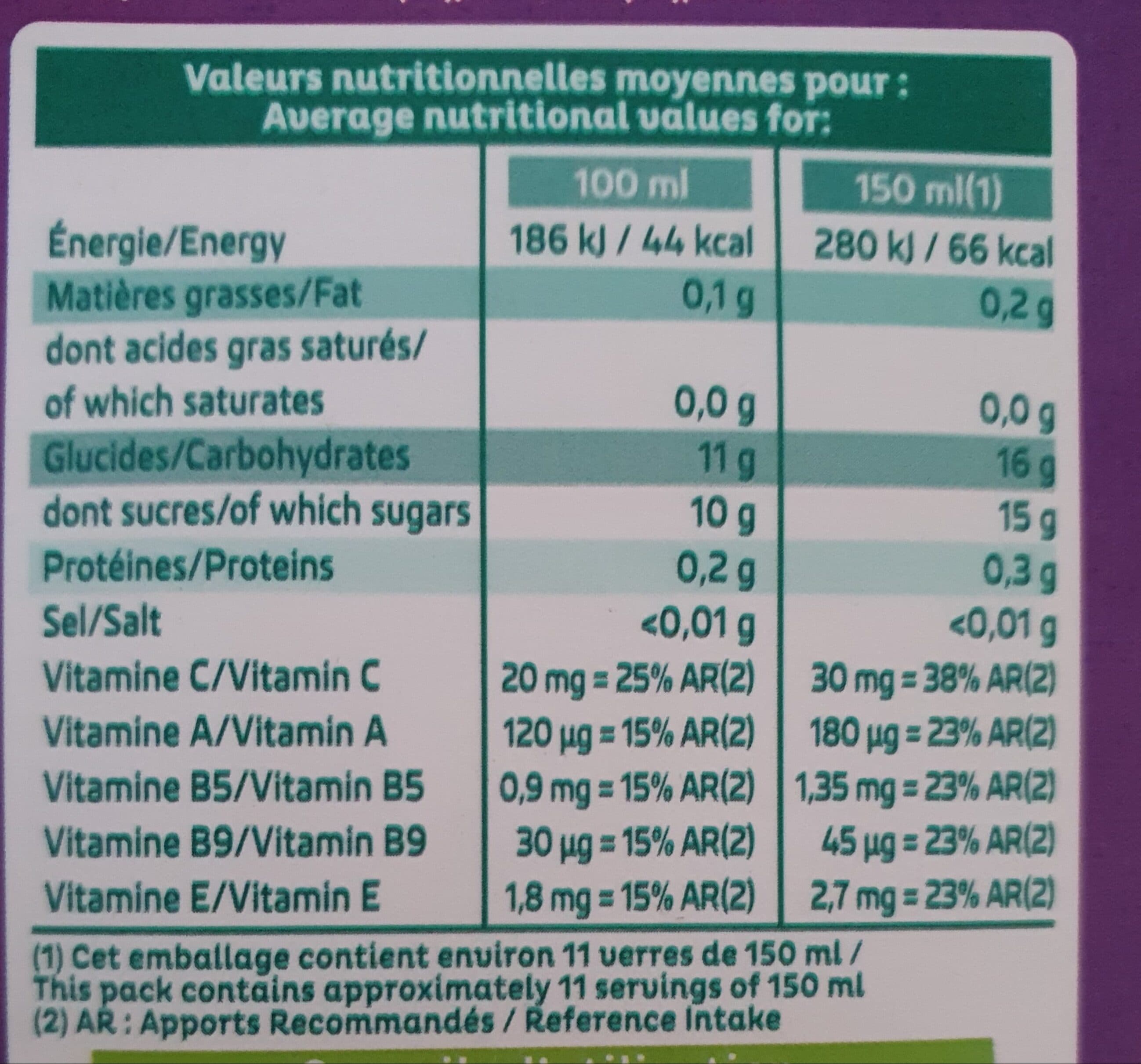 Cidou Multifruits packshot