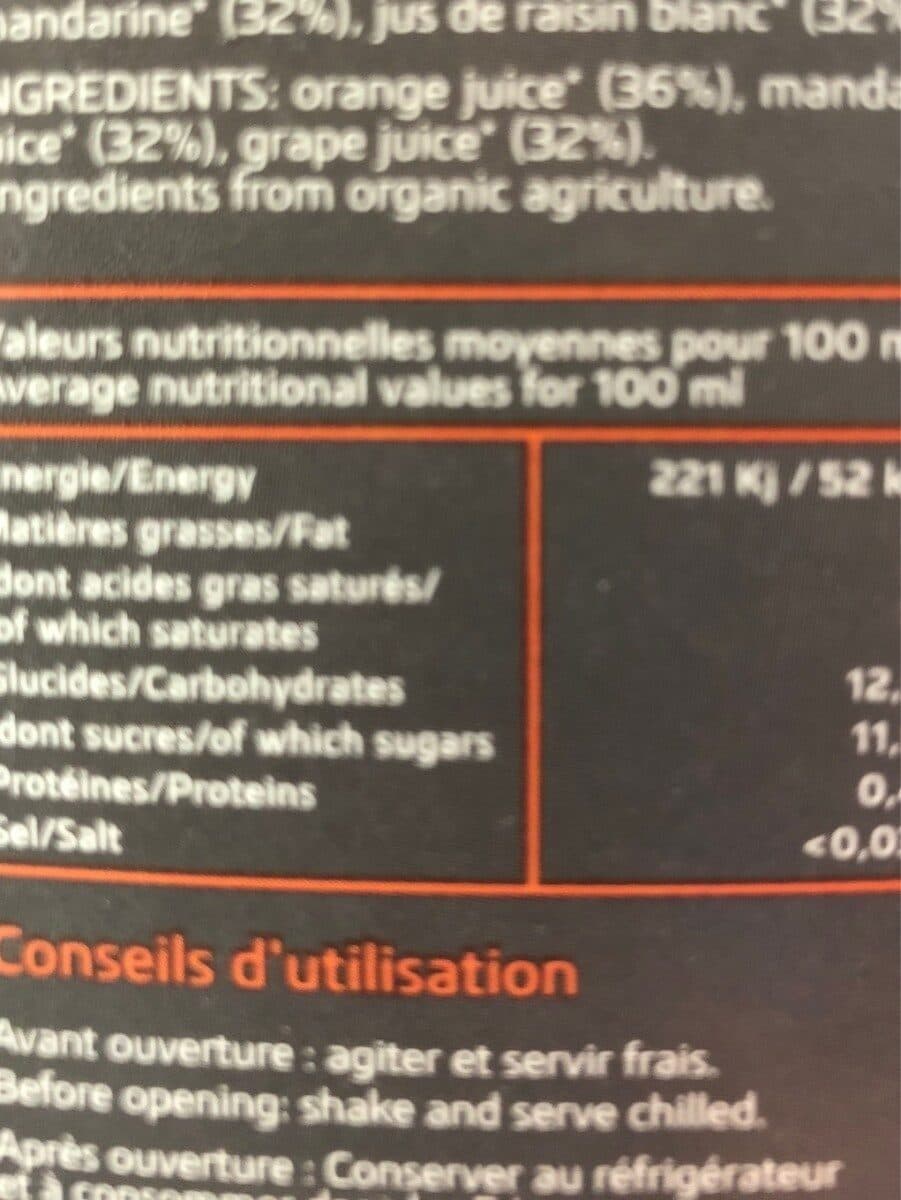 Cidou Pur Jus Douceur d orange bio packshot
