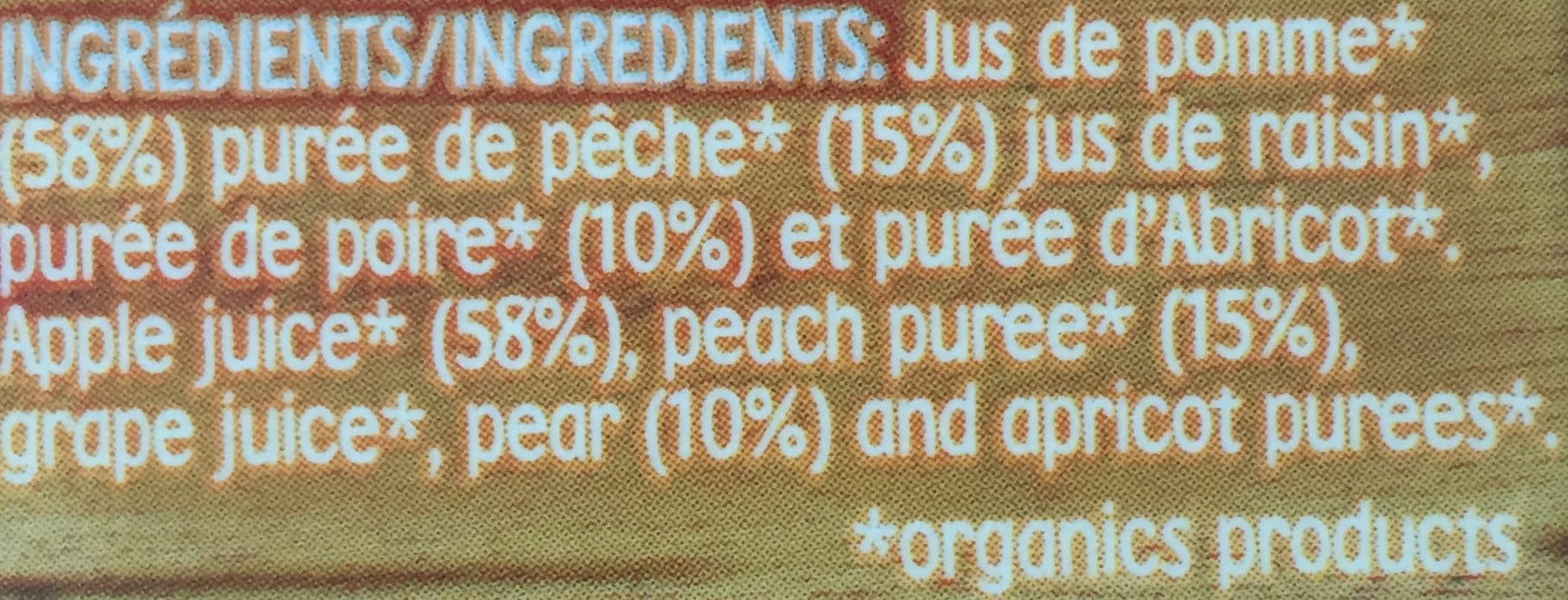 Cidou pur jus pomme pêche poire packshot