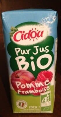 Cidou Pur jus bio packshot